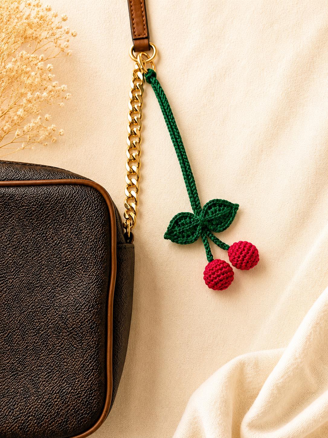Crocheted Sunflower Phone Charm, Handmade Flower Strap, Boho Summer Bag Accessory __etsy:8172030911