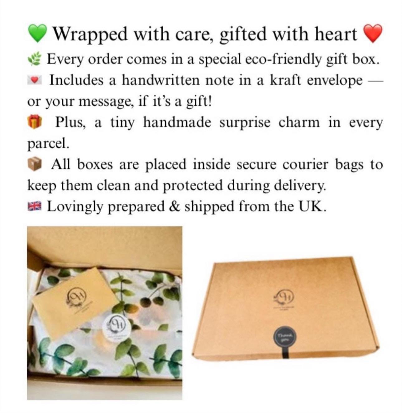 Rainbow Card – Detachable Keychain Gift - Handmade Crochet