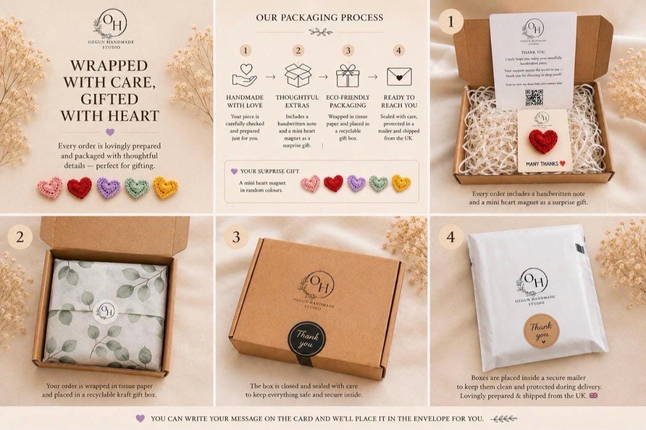 Crochet Rainbow Pin Badge – Handmade Pride Accessory (3x4 cm) __etsy:8126637575